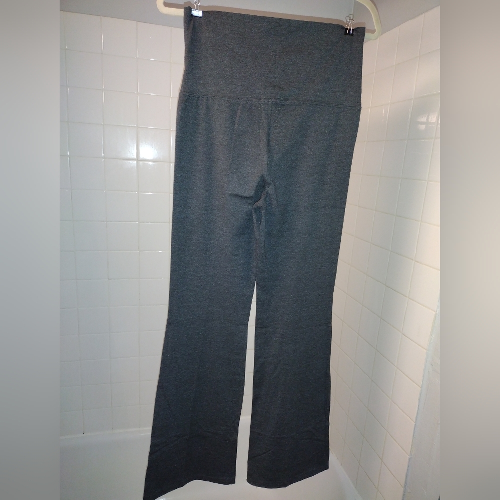 3 pair of stretch pants (M) from Daffy's : eye candy 1 BLK 2 GRAY
